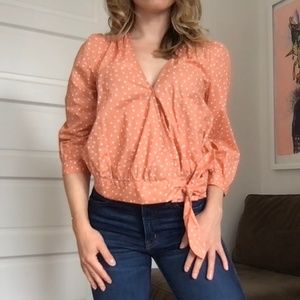 Madewell - Star Wrap Blouse